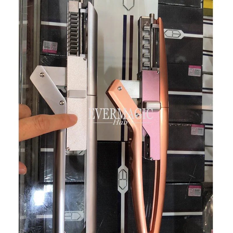 
First Generation 6D Hair Tool And Second Generation 6D Hair Tool 6D Hair Extension Machine 