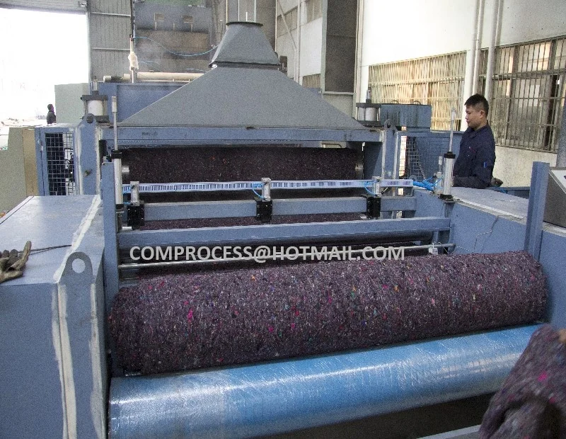 thin and hard mattress felt making machine
