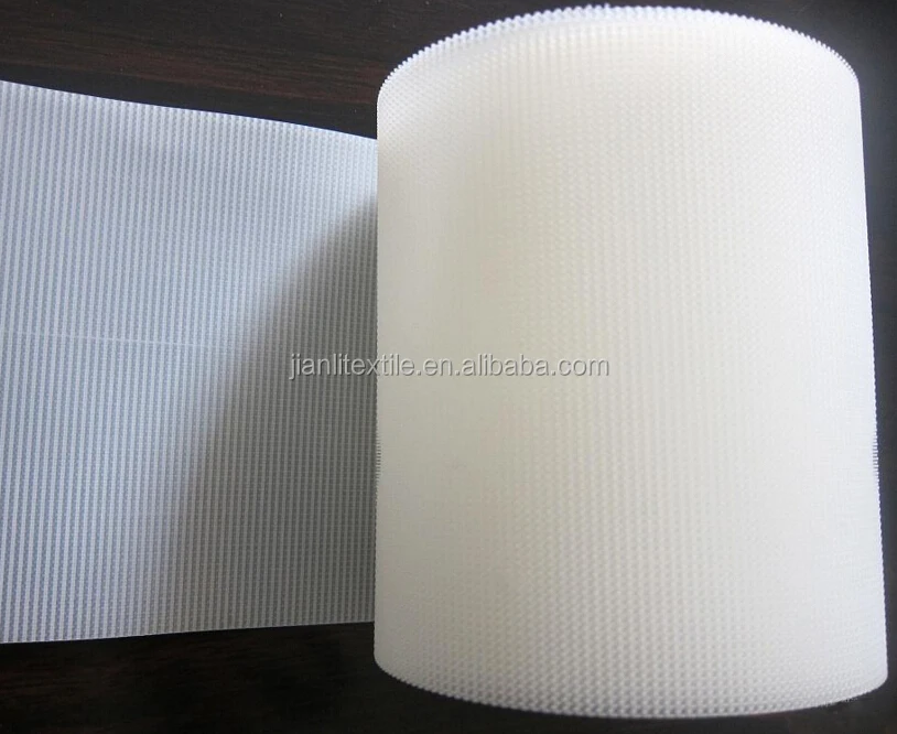 Soft and thin garment injection hook Clear plastic hook and loop