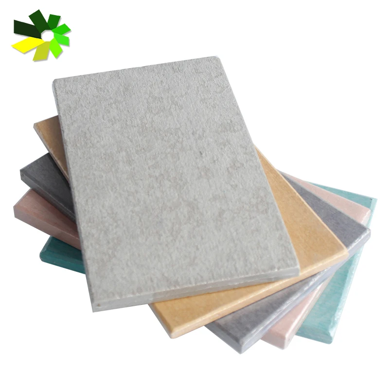 LOW price waterproof 6mm 8mm fiber cement exterior wall panel