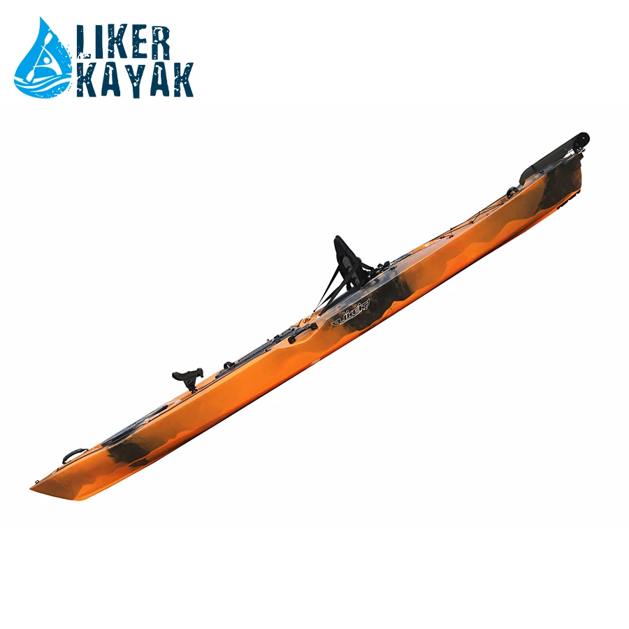 China Factory Supply One Person kajak plastic Fishing Kayak for sale