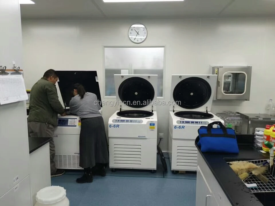 6-10R большая емкость высокоскоростная холодильная лабораторная Центрифуга 6x1000ml