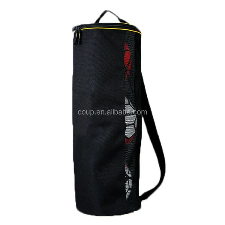 Top Quality New Design 600D Polyester Single Shoulder Soccer Ball Bag