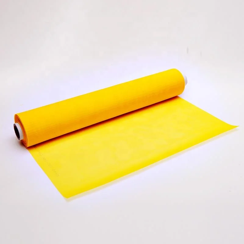 120T/305 mesh polyester screen printing mesh / roll silk fabric for textile printing