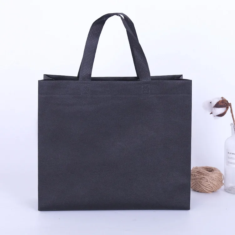 Manufacture machine made customize size non woven lamination ecological bag shopping ladies handbag enviroment bag