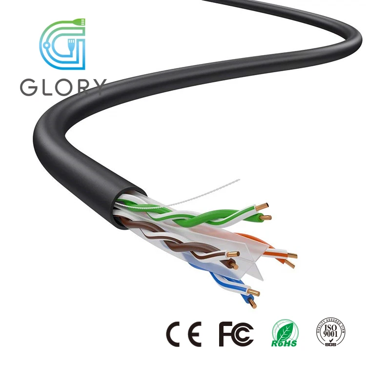 Glory UTP Lan Cable 4 Pairs Bare Copper Cable Wires Cat6 305m
