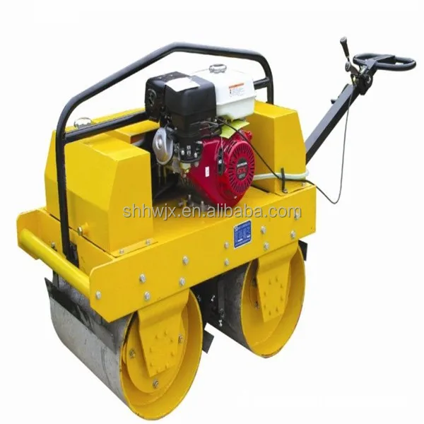 Price 2 ton road roller compactor double drum hand roller compactor