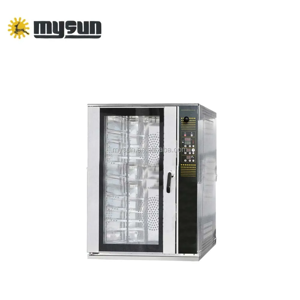 
Electric gas powered bread convection oven machine with steamer for hotel 