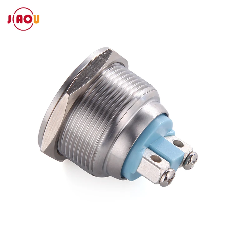 JIAOU Wholesale Metal Material 25mm 220 Volt Led Indicator Lights