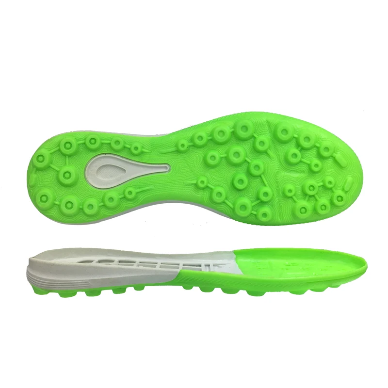 Wholesale New Design Zapatos De Futbol Soccer Shoe Sole Rubber/Tpr Outsoles