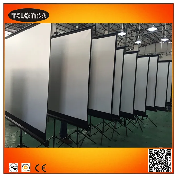 Telon Портативный Штатив проекционный экран с matte white проекционный экран, Штатив экран