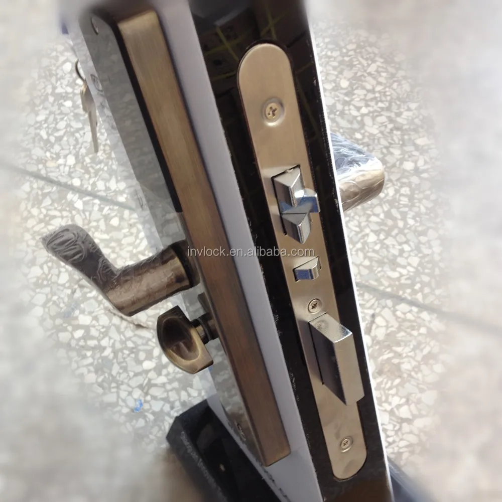 
European Mortise Italy Small Size Electronic Hotel Door Lock 