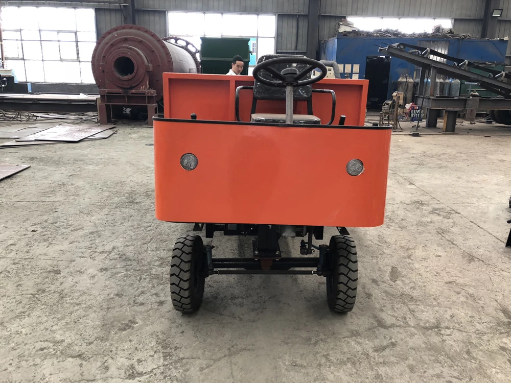 Four wheels electric Mini dumper, battery operated mini truck dumper for sale