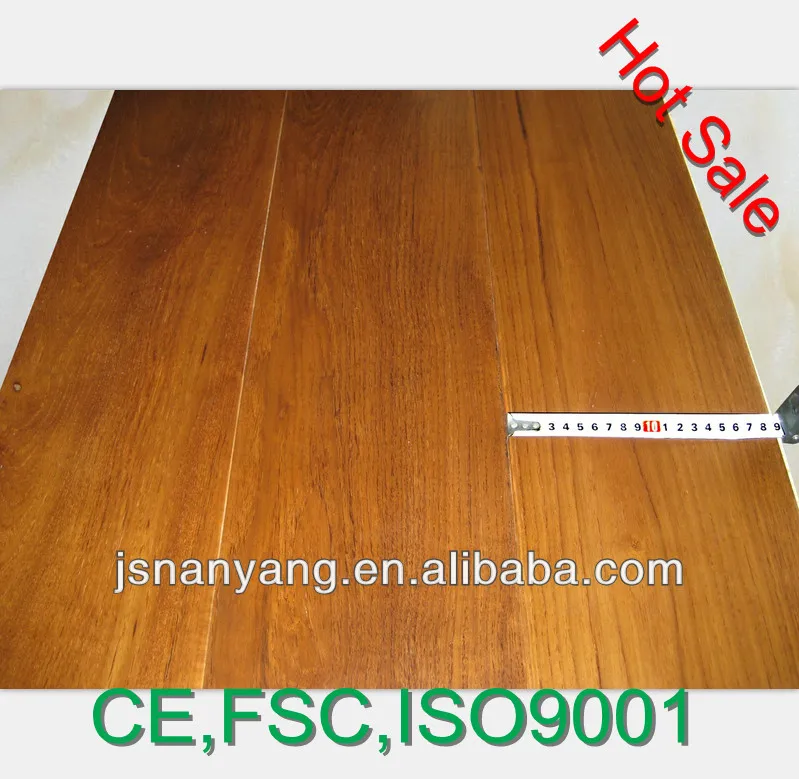Multi-layer Engineered Wood Burma Teak Price Parquet Flooring With CE,FSC,ISO certification