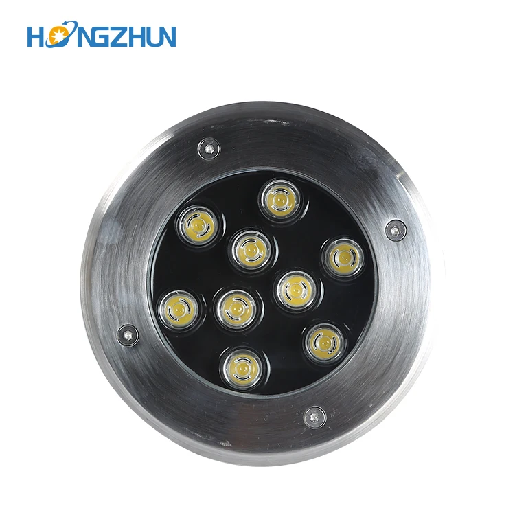 IP67 Outdoor waterproof Warm White recessed Stainless Steel 6w 9w 12w 15w 18w 24w LED underground lights