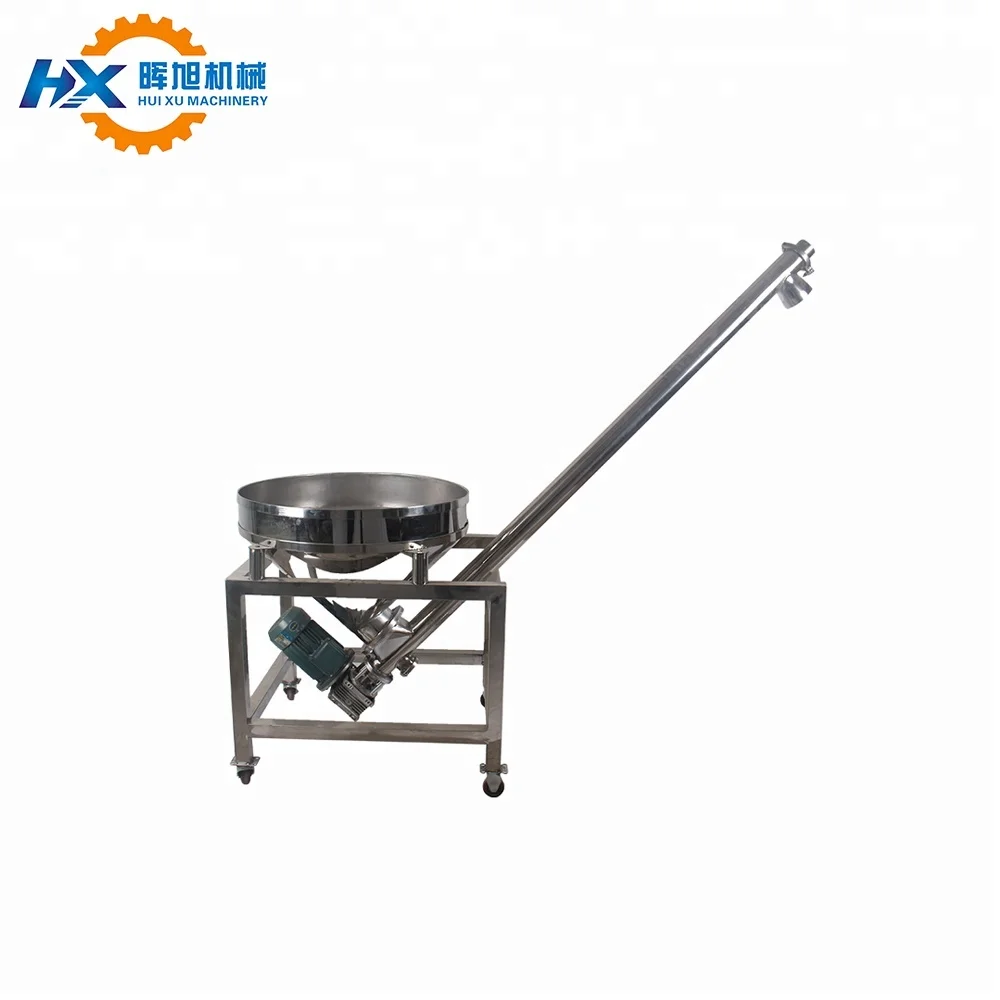 Big hopper screw feeding machine dry powder screw feeder factory supplier