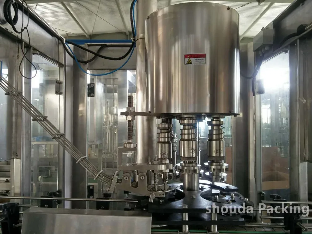 
Professional factory automatic oil plum with pulp bottle filling capping and labeling line with CE certificate 