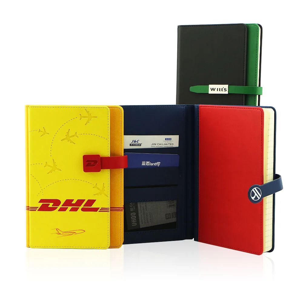 Custom A4 A6 A5 vintage genuine leather journal book a5 prining premium notebook planner diary printing journal