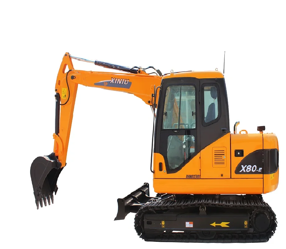X80E China Brand Carter 8 tons Small Digger Mini Crawler Excavator for sale
