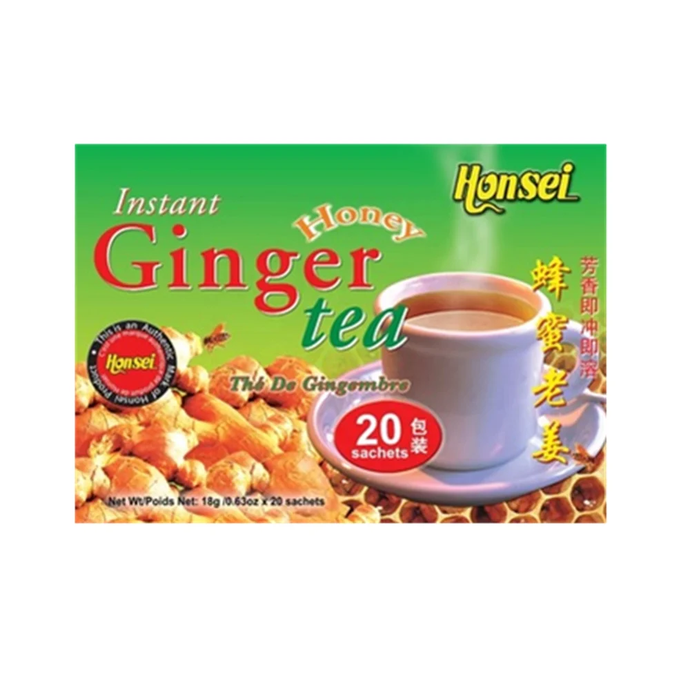 Singapore Honsei Hot Selling Tea Powder Honey Instant Ginger Tea With HACCP ISO Certification