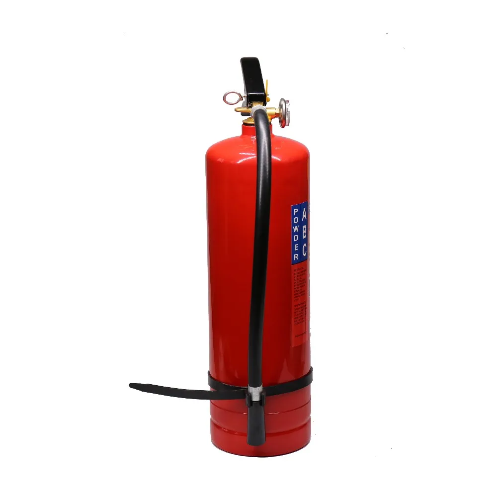 Легкий в использовании игрушечный Огнетушитель Halon Fire Dry Chemical 12 кг 40% ABC сухой химический порошок ПВХ шланг с алюминиевым соплом сталь