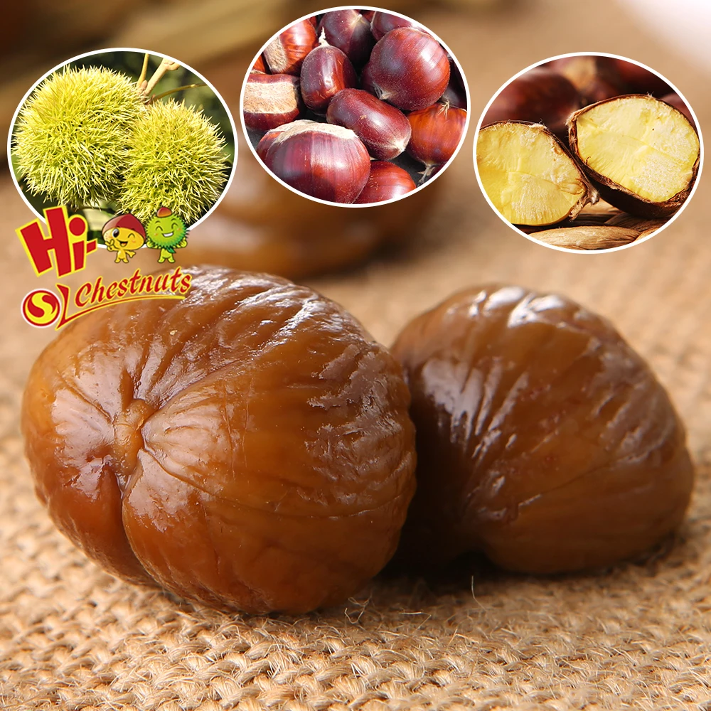 Органические Очищенные Каштаны