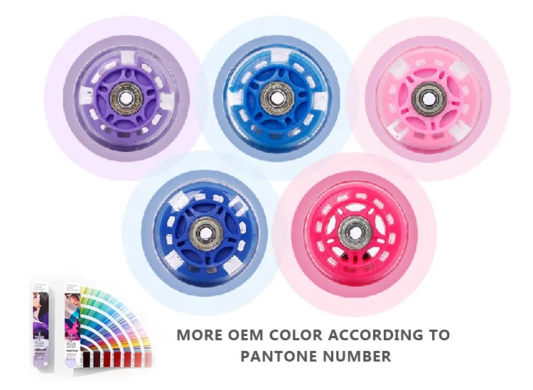 120MM 110mm 80mm  PU Bearings ABEC 7 Wheels for Scooter