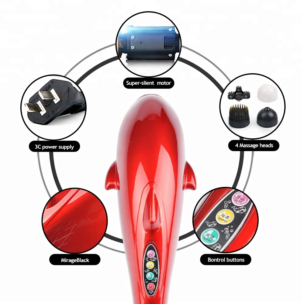 Luyao Electronic Dolphin Handheld Massager
