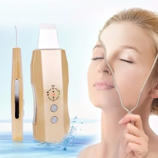 Private label ultrasonic anion blackhead remover tool