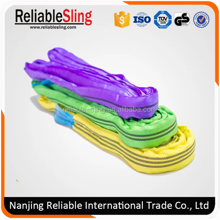 
3 Ton Round Sling Machine Flat Web or Webbing Sling From China 