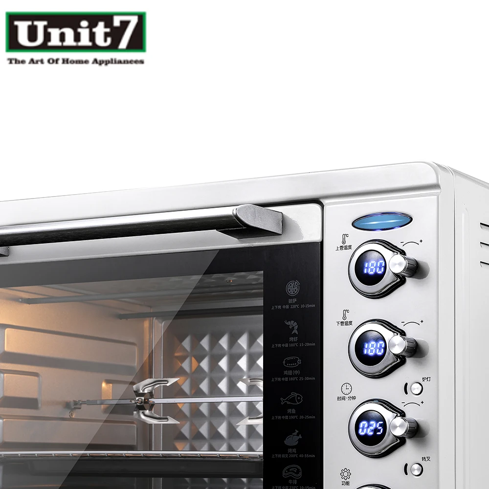 45L kitchen appliance cooking bread grill pizza electric toaster oven