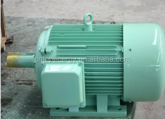 low rpm 5kw,10kw 100RPM 50rpm 150rpm 200rpm 220v AC 3 phase Low Speed permanent magnet PMG generator
