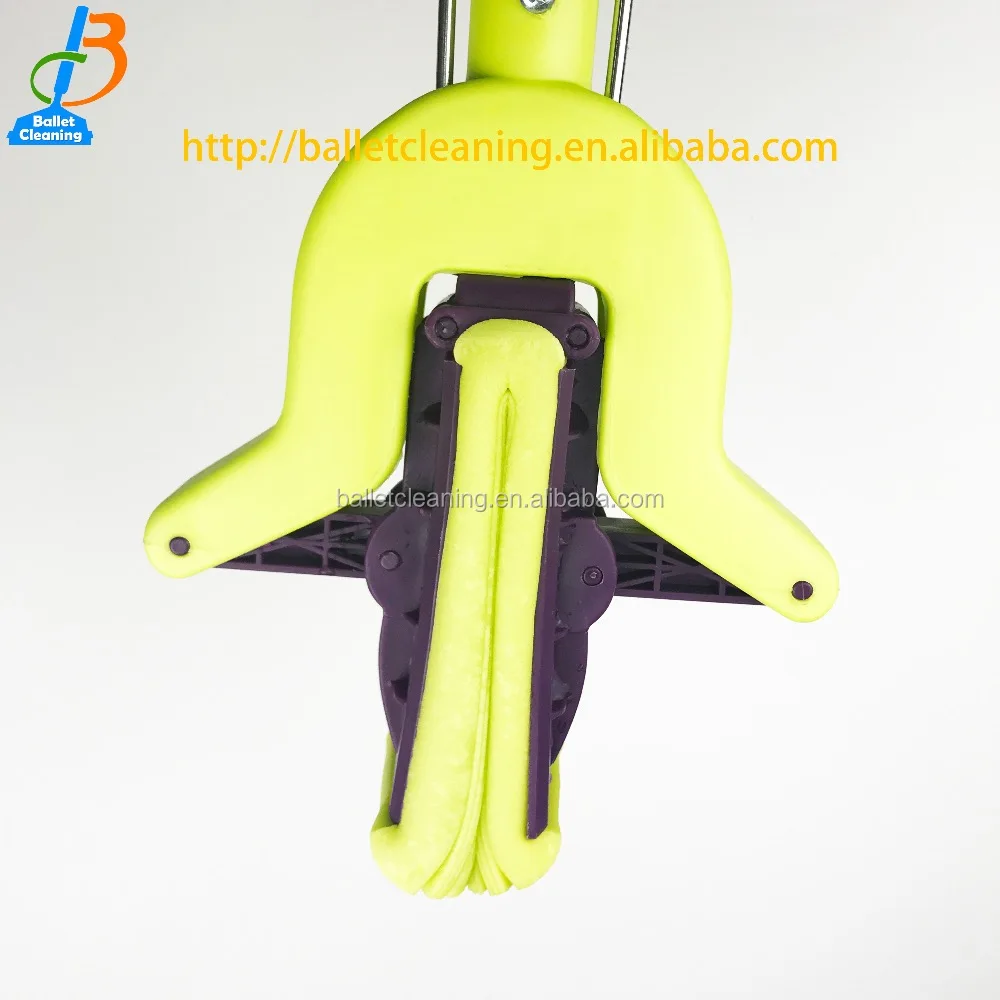 wet cleaning dust cloth folding PVA squeezing mop floor cleaner mop easy cleaning water absorbent sponge mop