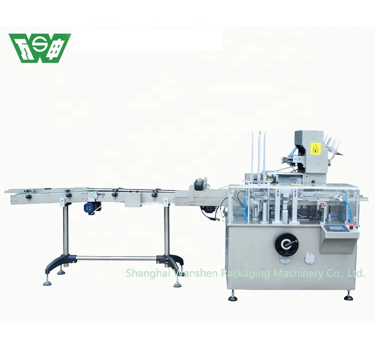 Automatic Cartoning box Packaging Machine/Cartoner/Carton packing machine fm Wanshen/Manufacturer over 20+ years