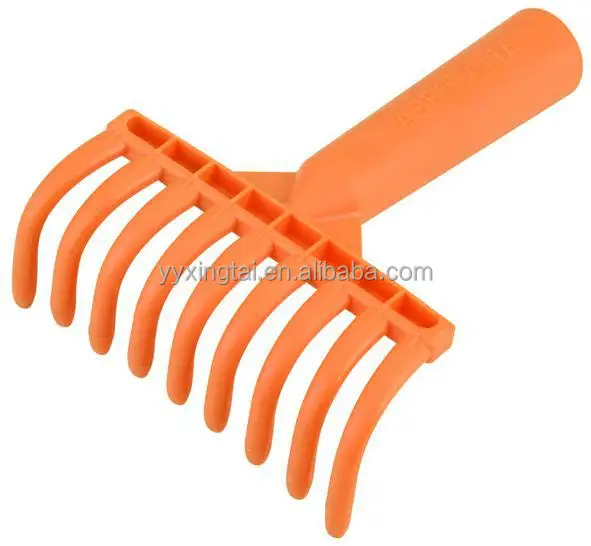 
Plastic Mini Garden Tool 9 Teeth Rake 