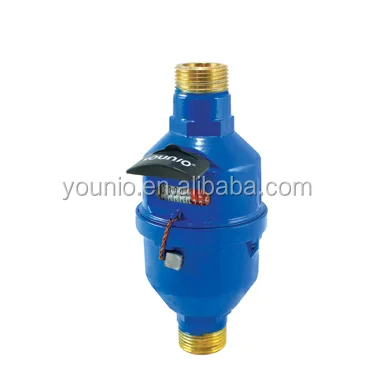 Volumetric Rotary Piston Brass Body Class C PN16 Water Meter (ITEM NO.:LXH-15-40)