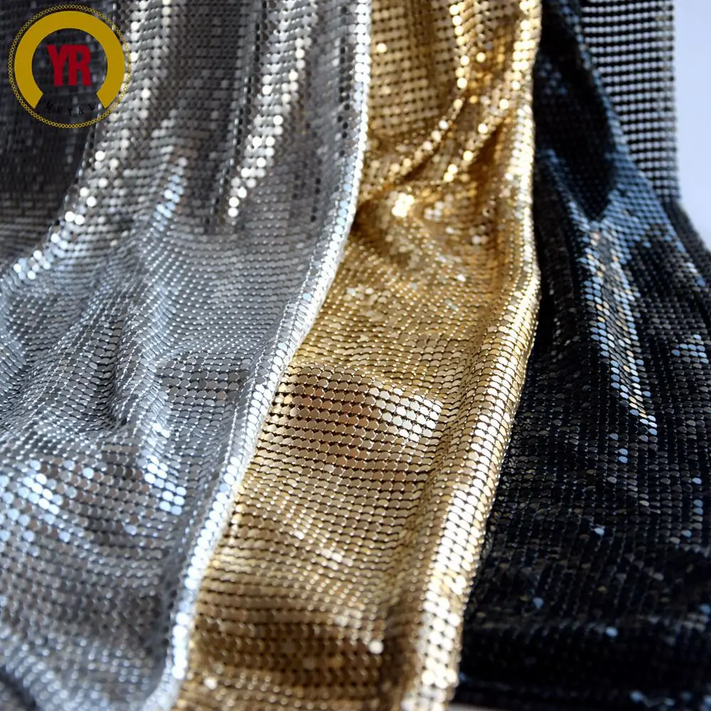 wholesaile cheap metal sequin fabric