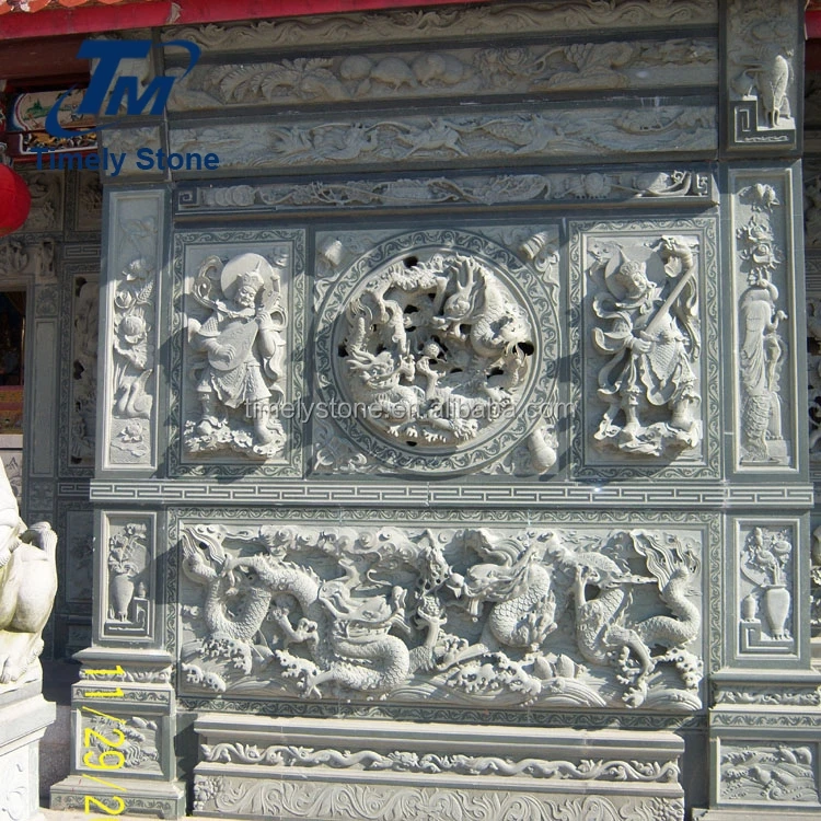 
large garden stone relief wall sculpture 