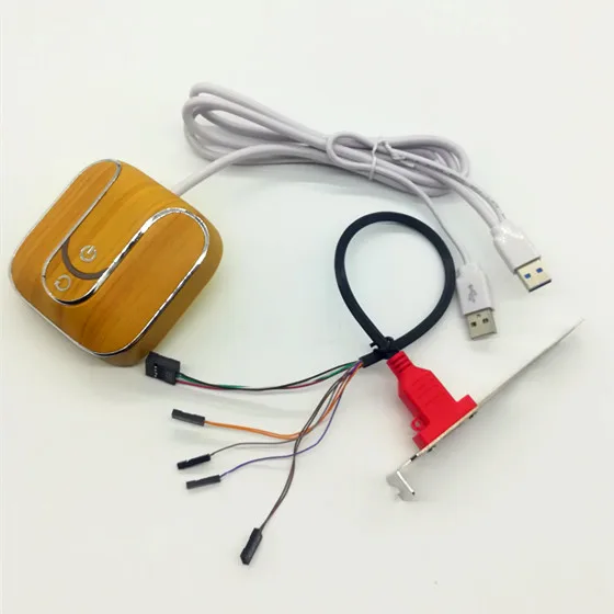 Factory directly wholesale push button switch cable adapter , desktop pc computer case power button