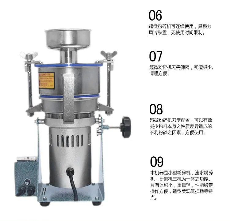 HBM-108 Stagewise Ultrafine grain and spice mill pulverizer SWING TYPE