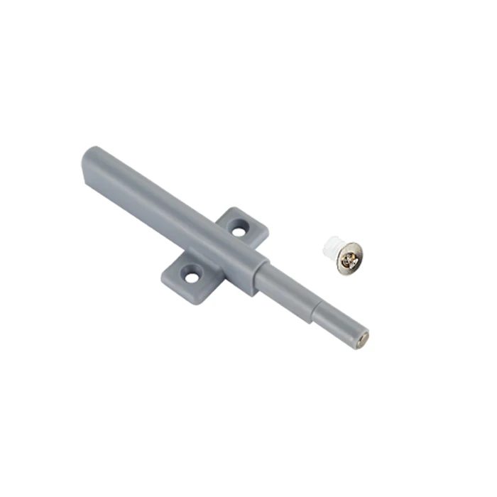 Linsont hardware fittings OEM manufacture plastic magnetic push open drawer damper furniture hardware for cabinet door for furniture