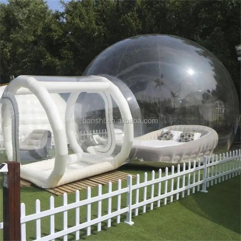 
Newest Inflatable clear bubble room transparent bubble tent for camping 
