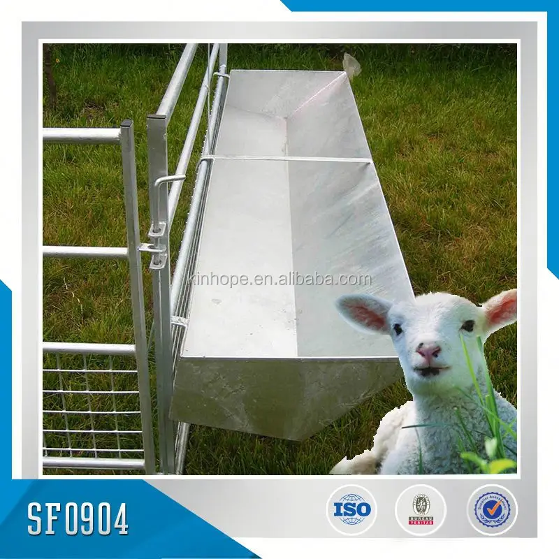 Wholesale Galvanized Sheep Yard Fencing With Hay Feeder