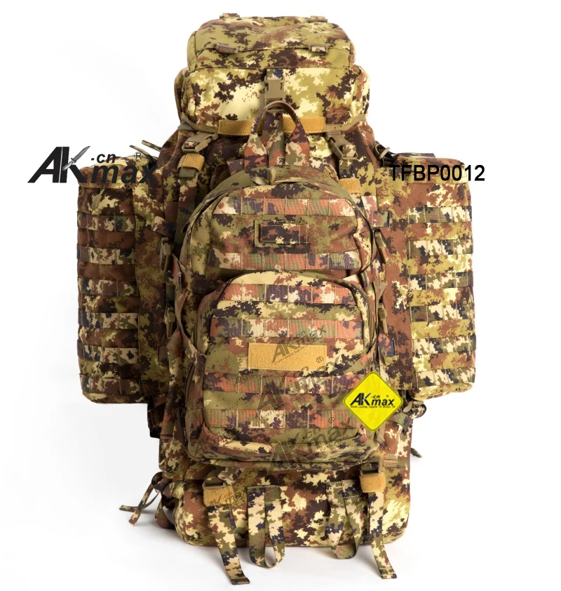 Modular Battle Italian Camouflage Rucksack Tactical Backpack Molle Knapsack Bug Out Bag
