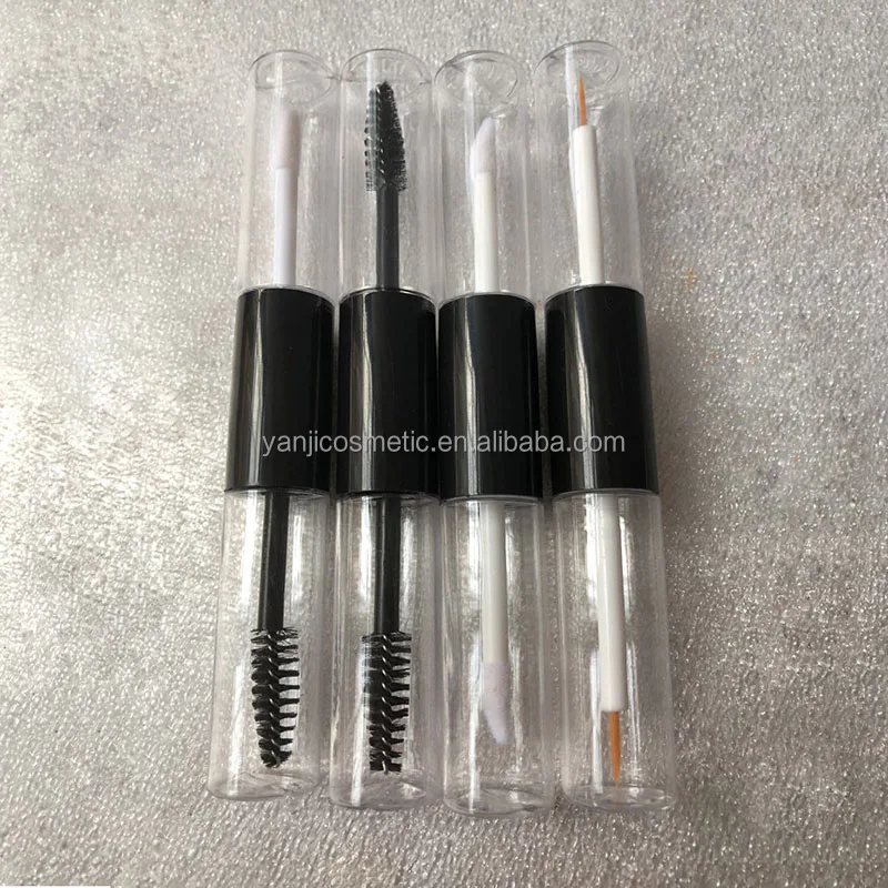 5ml*5ml Transparent Dual Ends Double Ends Lipstick Lip Gloss Mascara Packaging Tube
