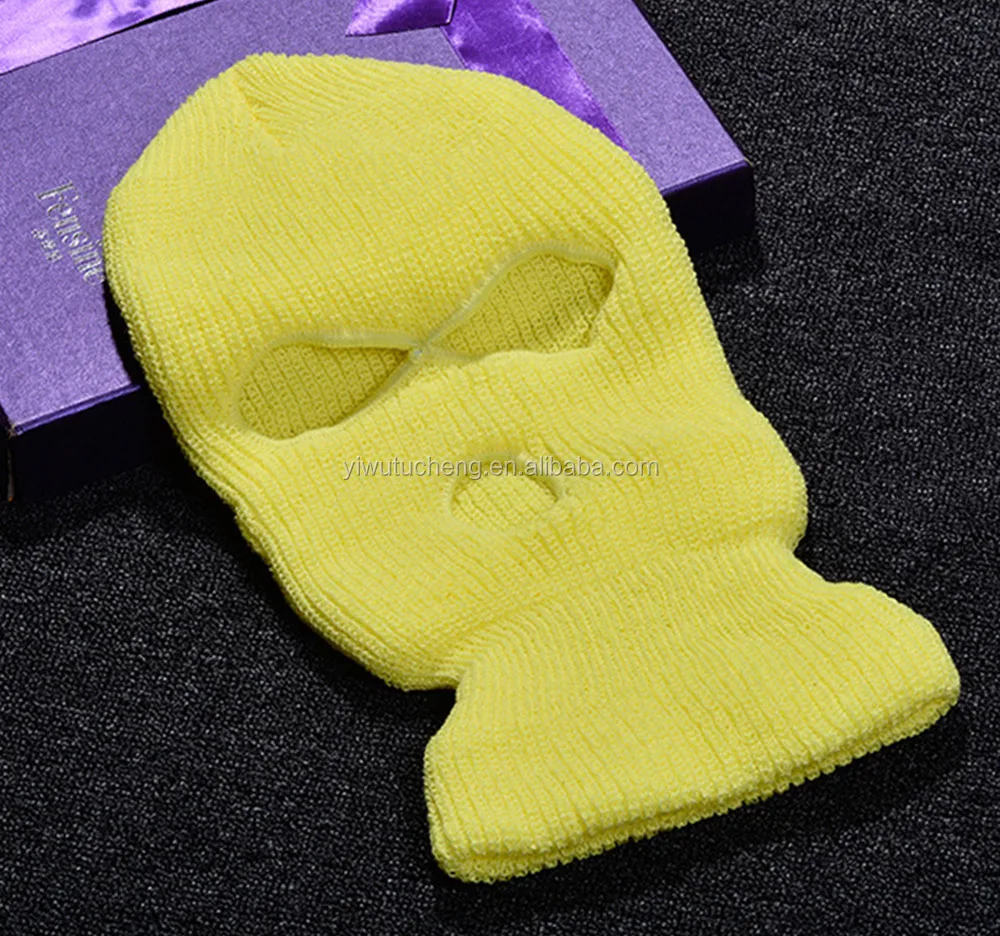 Outdoor Balaclava Sas Cs Style Winter Wind 3 Hole Mask Neck Warmer Ski Hat For Men Women Cap