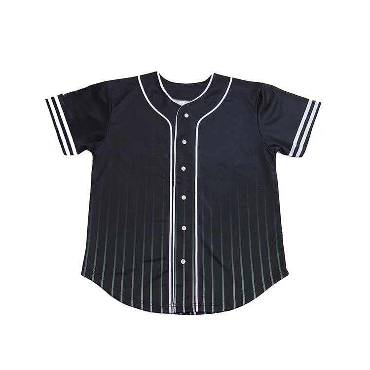 Vintage women plain pinstripe  baseball jersey shirts blank