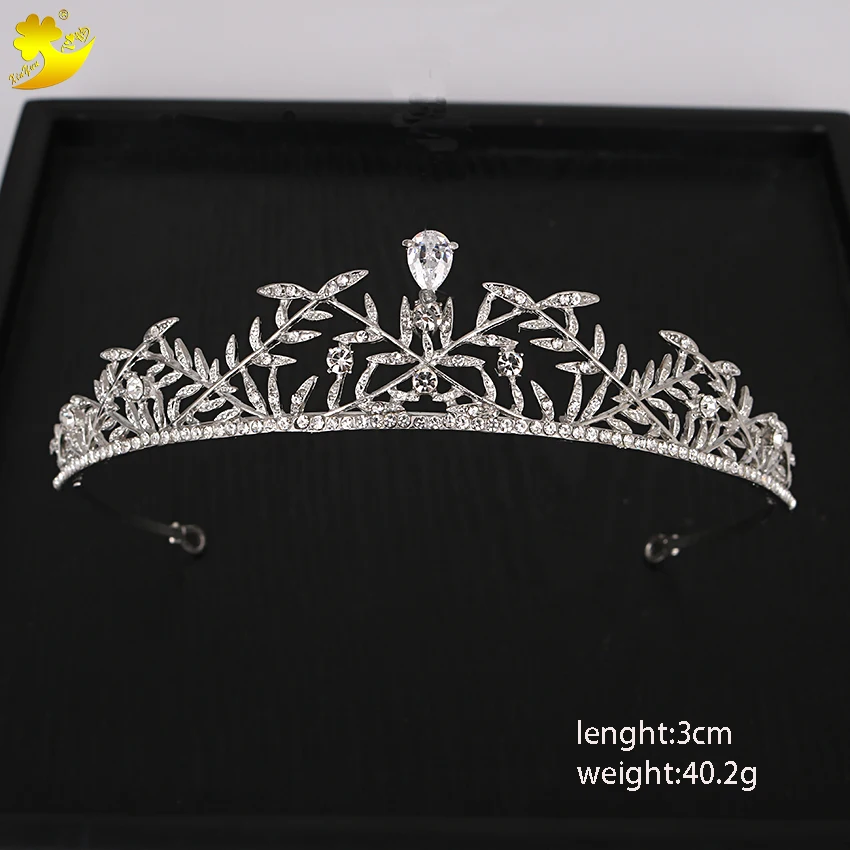 Fashionable rhinestone crystal wedding bridal hair jewelry women hair accessories