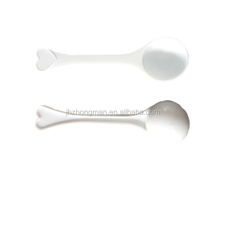 can custom logo Environmental protection disposable 3g plastic powder measuring spoon
