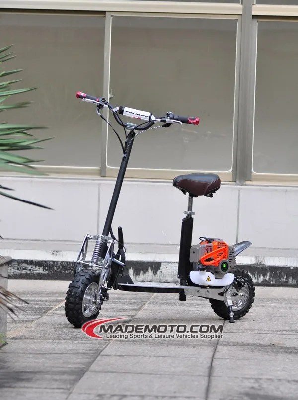 Foldable 2 Stroke Gas Powered Mini 49CC Gas Scooter Stand Up